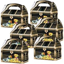 Amazon.com: ArtCreativity Treasure Chest Treat Boxes for